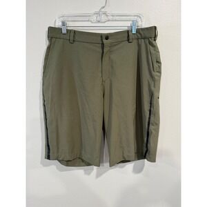 Nike Golf Tour Performance Dri Fit Mens Green Shorts Size 35